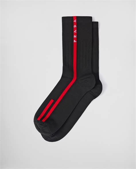 prada sokken|prada ankle socks.